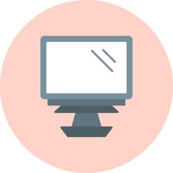 Monitor Creative Element for Interface Projects Multi Circle vector