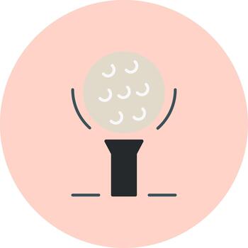 Golf Ball Creative Element for Interface Projects Multi Circle vector