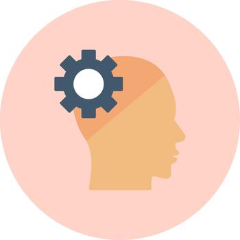 Thinking Creative Element for Interface Projects Multi Circle vector