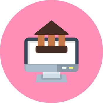 Banking Creative Element for Interface Projects Multi Circle vector