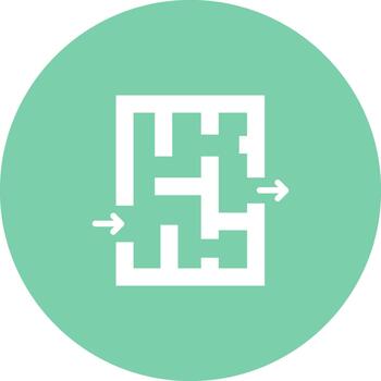 Complexity Icons, Solid Style Graphic Element vector