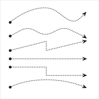 arrow direction variations vector