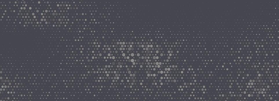 trama de semitonos hexagonal modelo resumen geométrico tecnología antecedentes. vector
