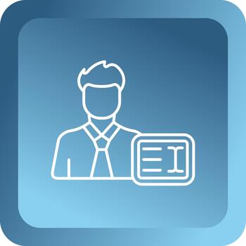 Professional User Code Art for Creative Work Button Gradient Design vector
