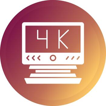 Display Creative Element for Interface Projects Glyph Gradient Button vector