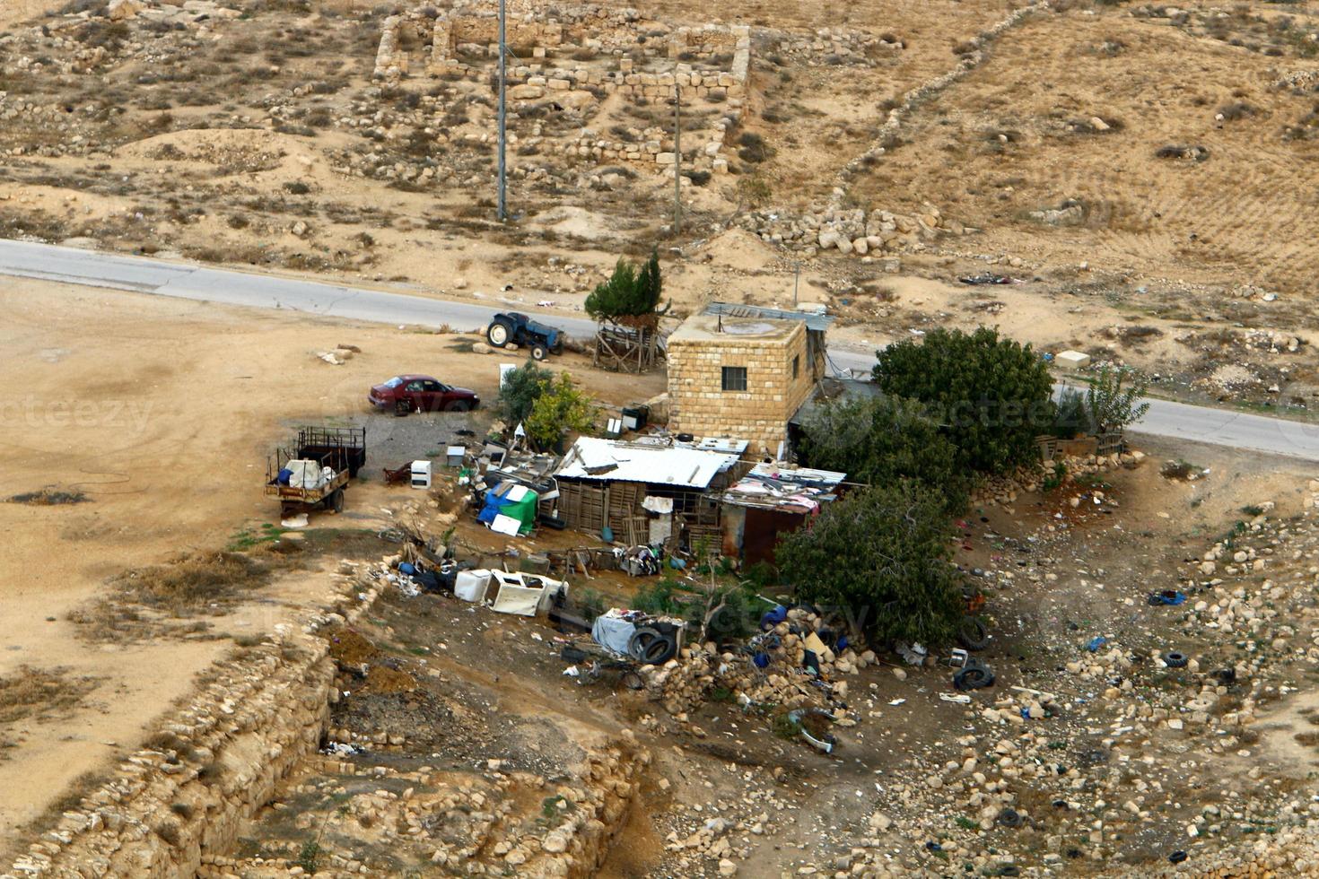 il deserto della Giudea in Medio Oriente in Israele. fin dall'antichità questo luogo è servito da rifugio per eremiti e ribelli. foto
