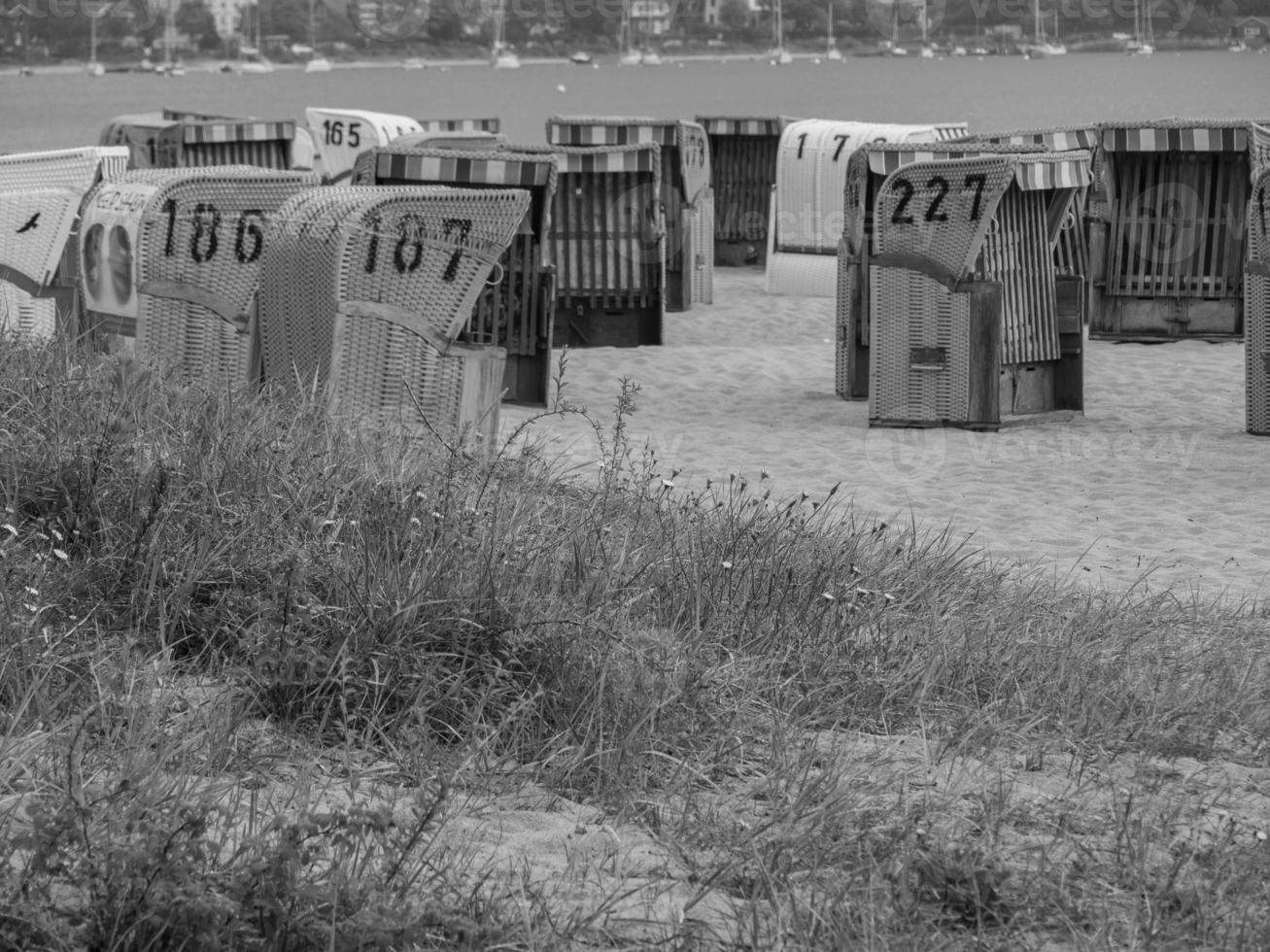 eckernfoerde città sul mar baltico foto