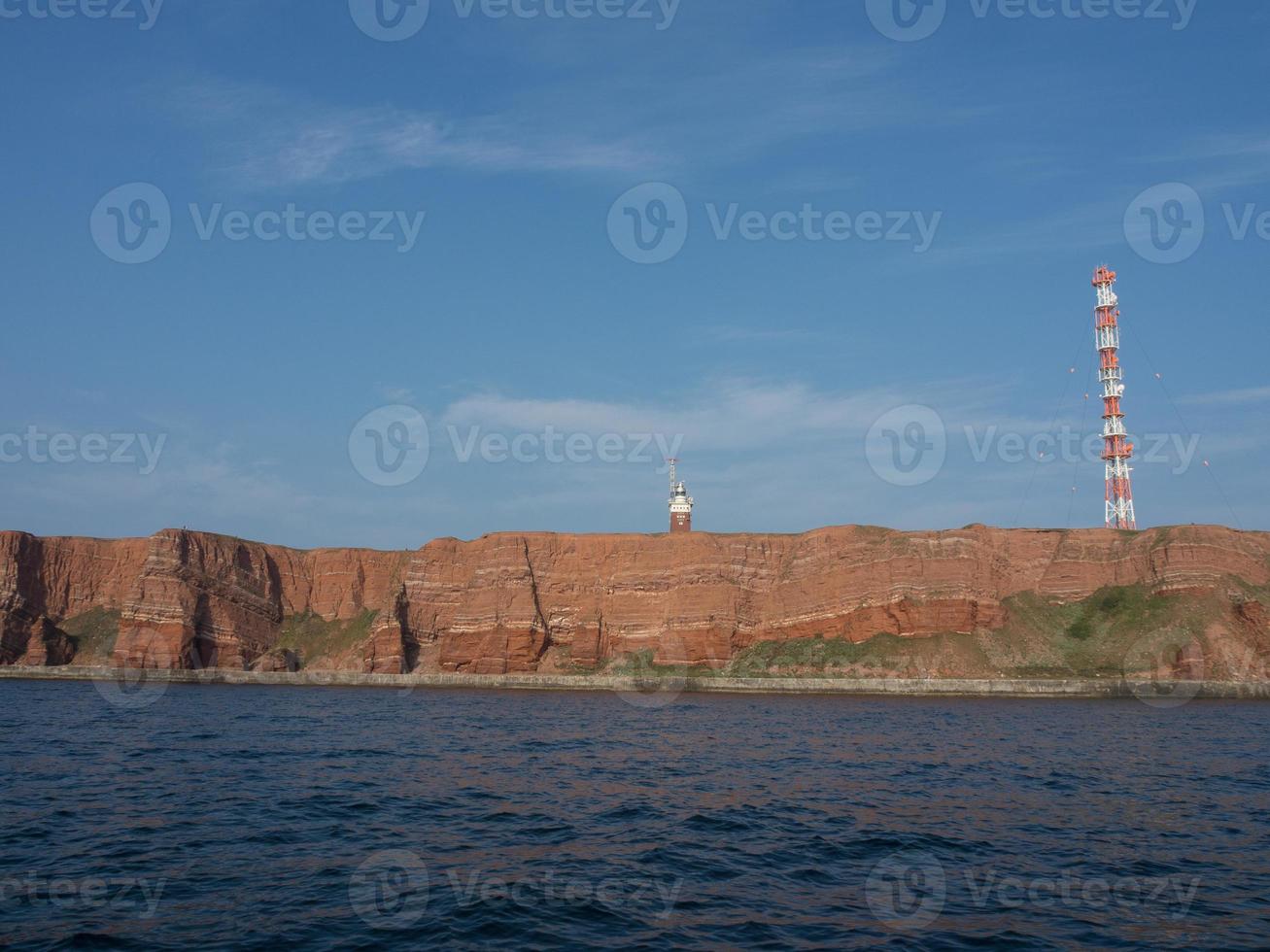 l'isola di Helgoland foto