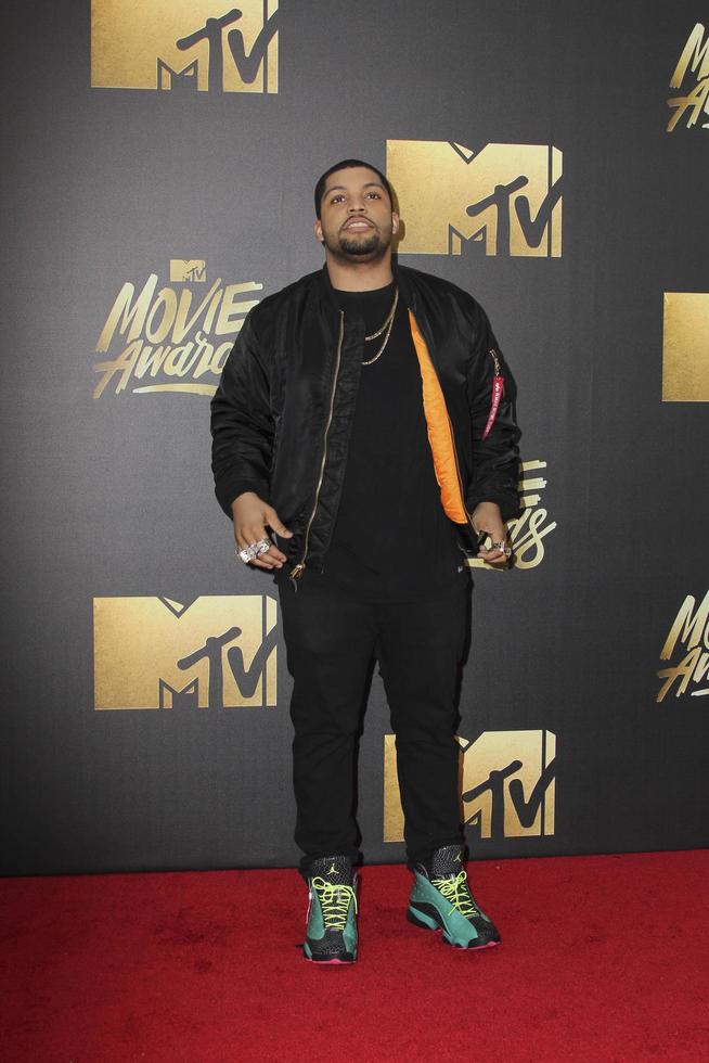 los angeles, 9 aprile - o shea jackson al film mtv 2016 Awards arrivi allo studio dei fratelli Warner il 9 aprile 2016 a burbank, ca foto