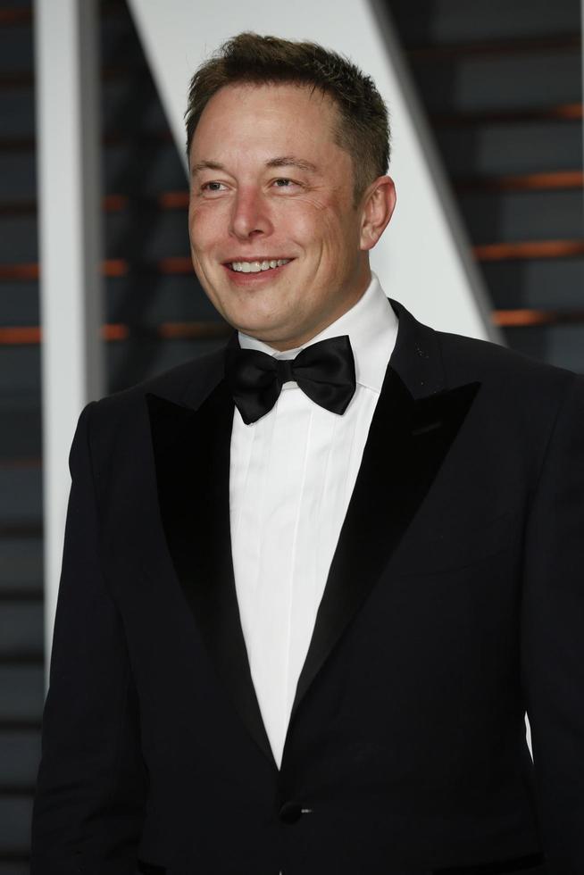 Los Angeles, 22 febbraio - Elon Musk al Vanity Fair Oscar Party 2015 presso il Wallis Annenberg Center for the Performing Arts il 22 febbraio 2015 a Beverly Hills, California foto