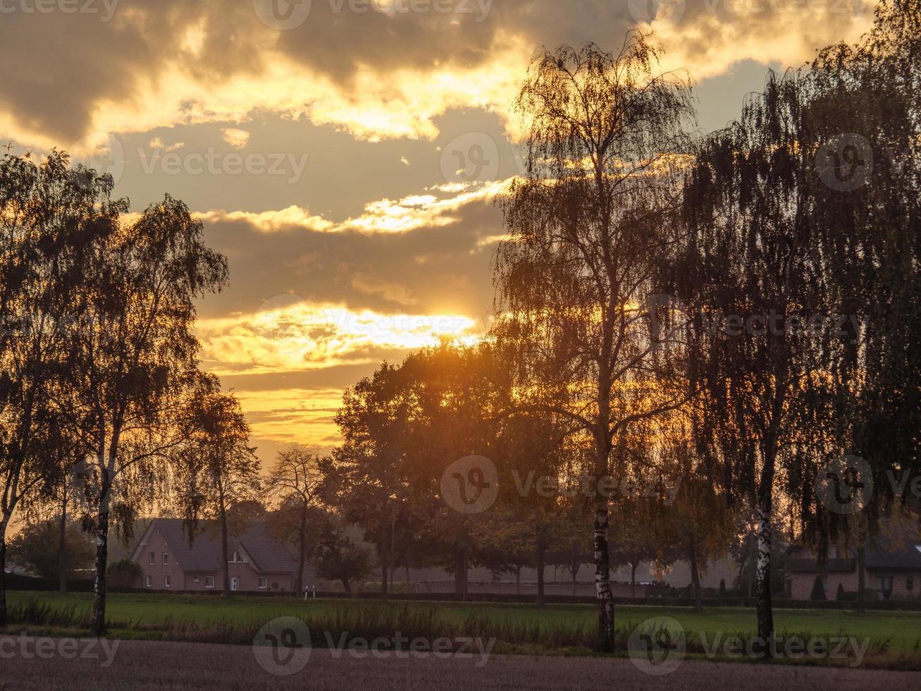 periodo autunnale in Westfalia foto