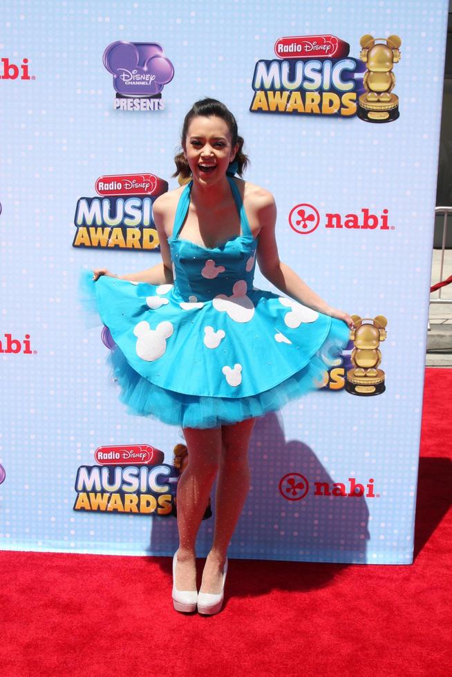 los angeles, 26 aprile - megan nicole al radio disney music awards 2014 al teatro nokia il 26 aprile 2014 a los angeles, ca foto