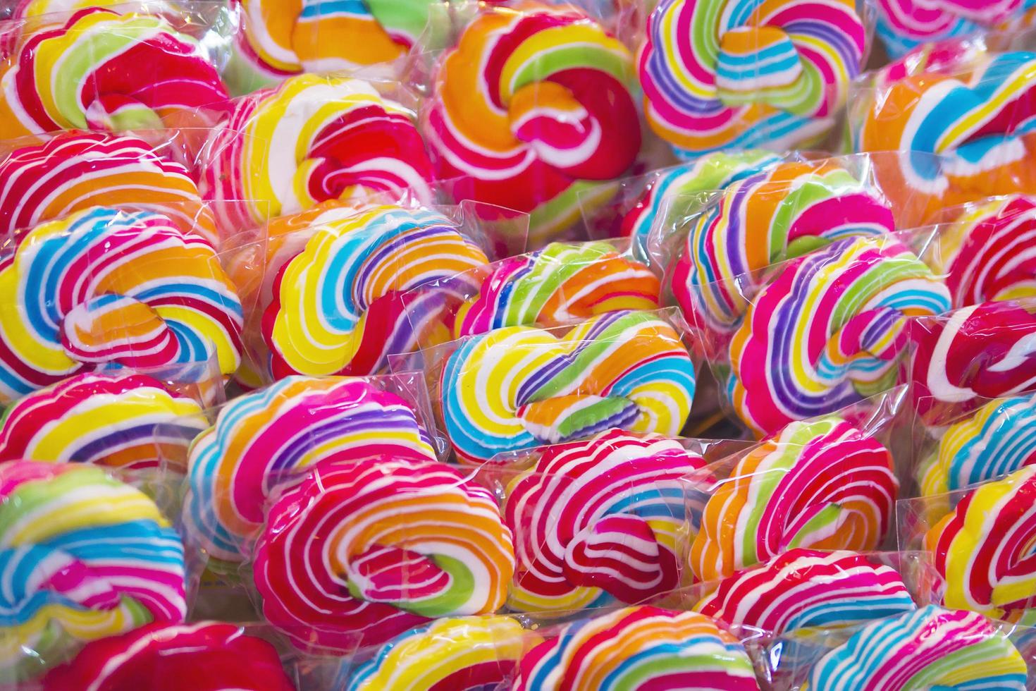 sfondo di caramelle colorate foto