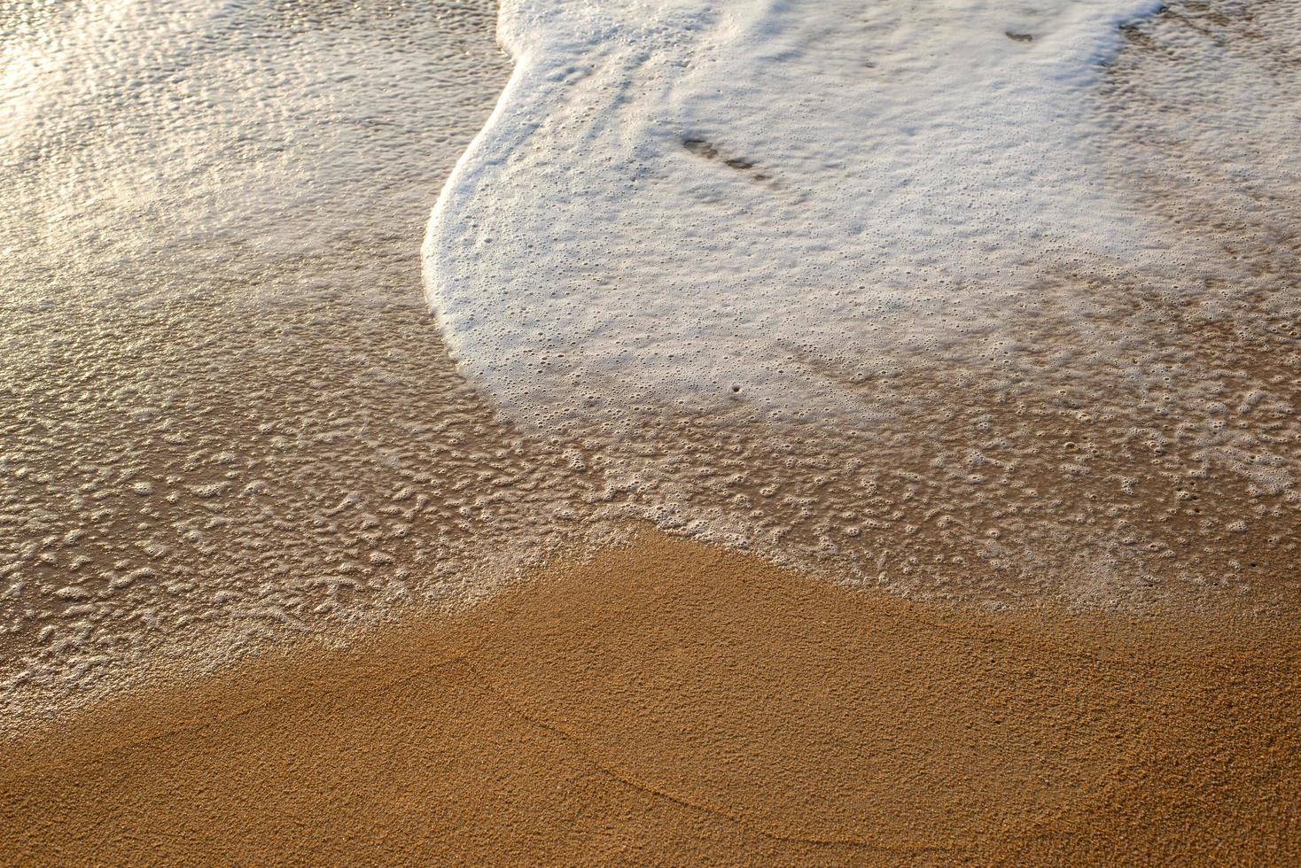 sfondo sulla spiaggia sabbiosa foto