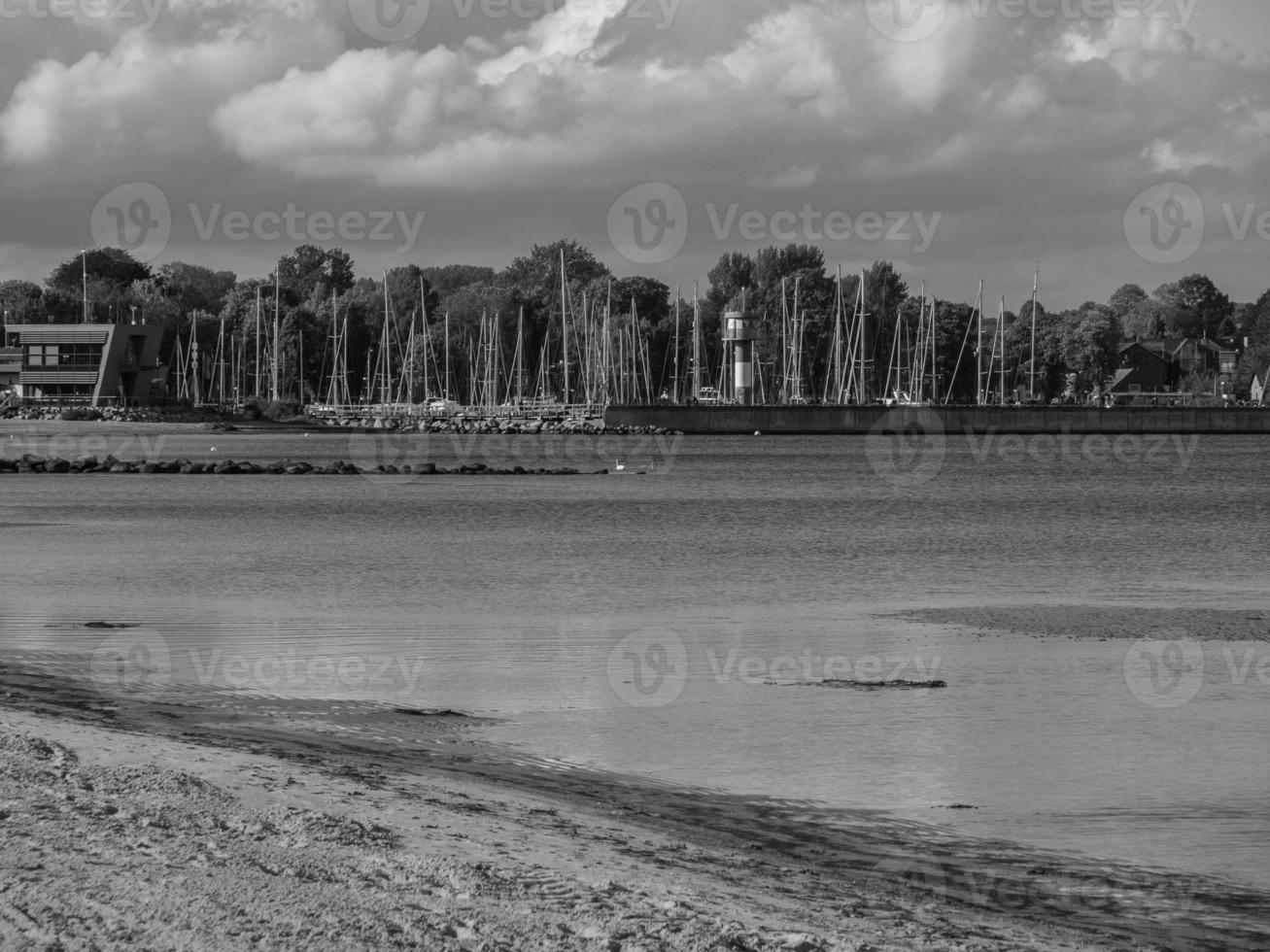 eckernfoerde città sul mar baltico foto