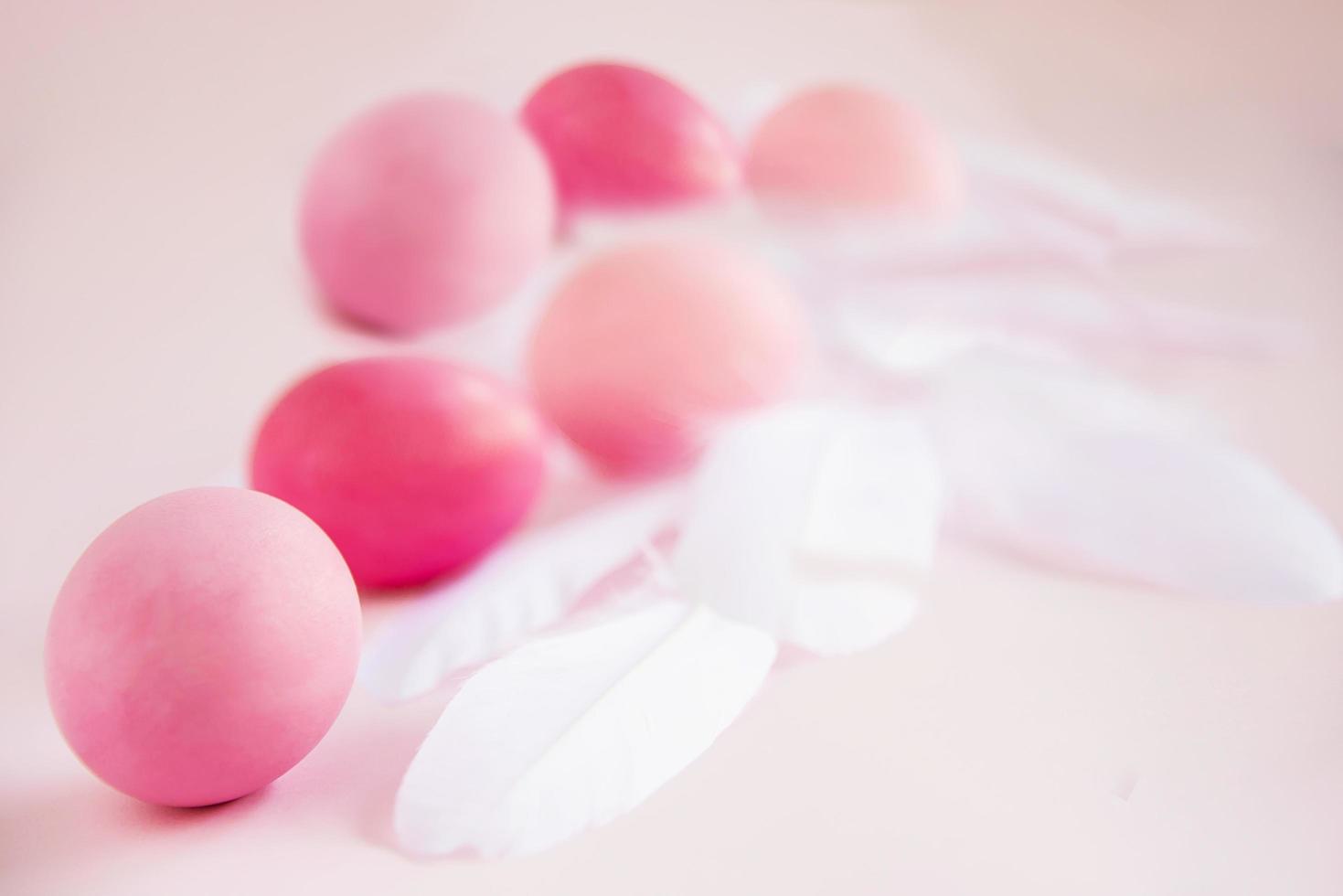 sfondo di uova di Pasqua colorate dolci - concetti di celebrazione della festa nazionale foto