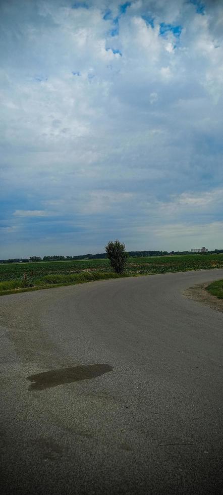 incredibili nuvole di belgrado in serbia foto