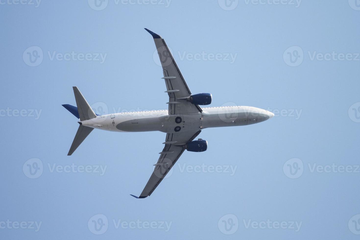 l'aereo sta atterrando foto