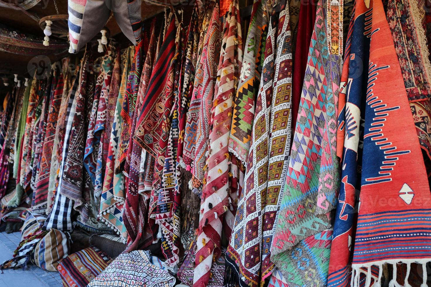 tappeti tradizionali turchi a goreme, nevsehir, turchia foto