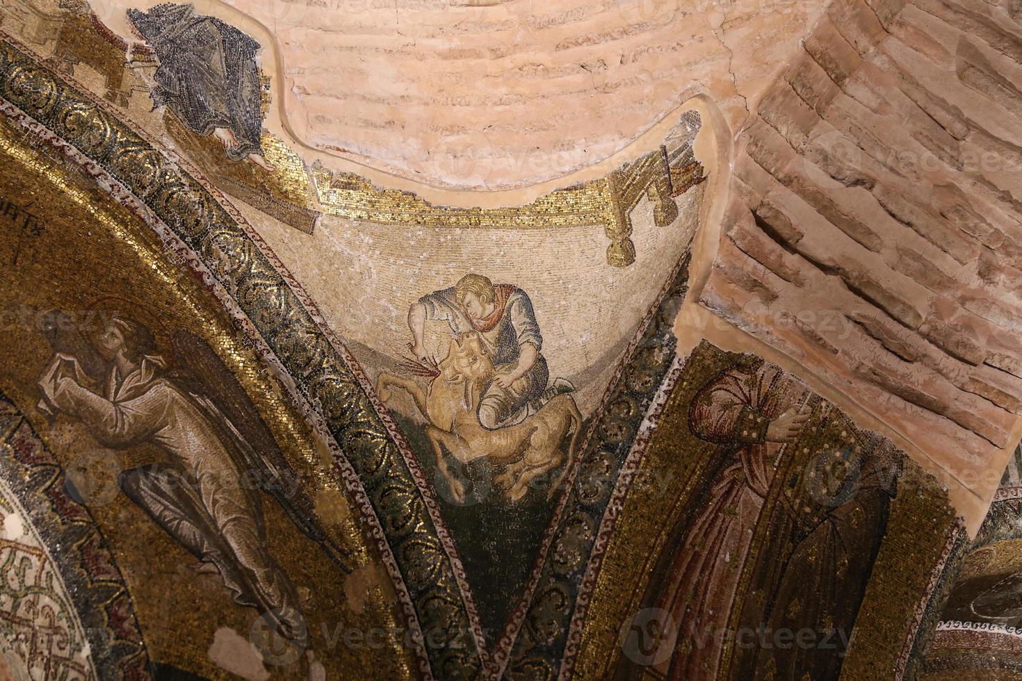 chiesa di chora a istanbul, turchia foto