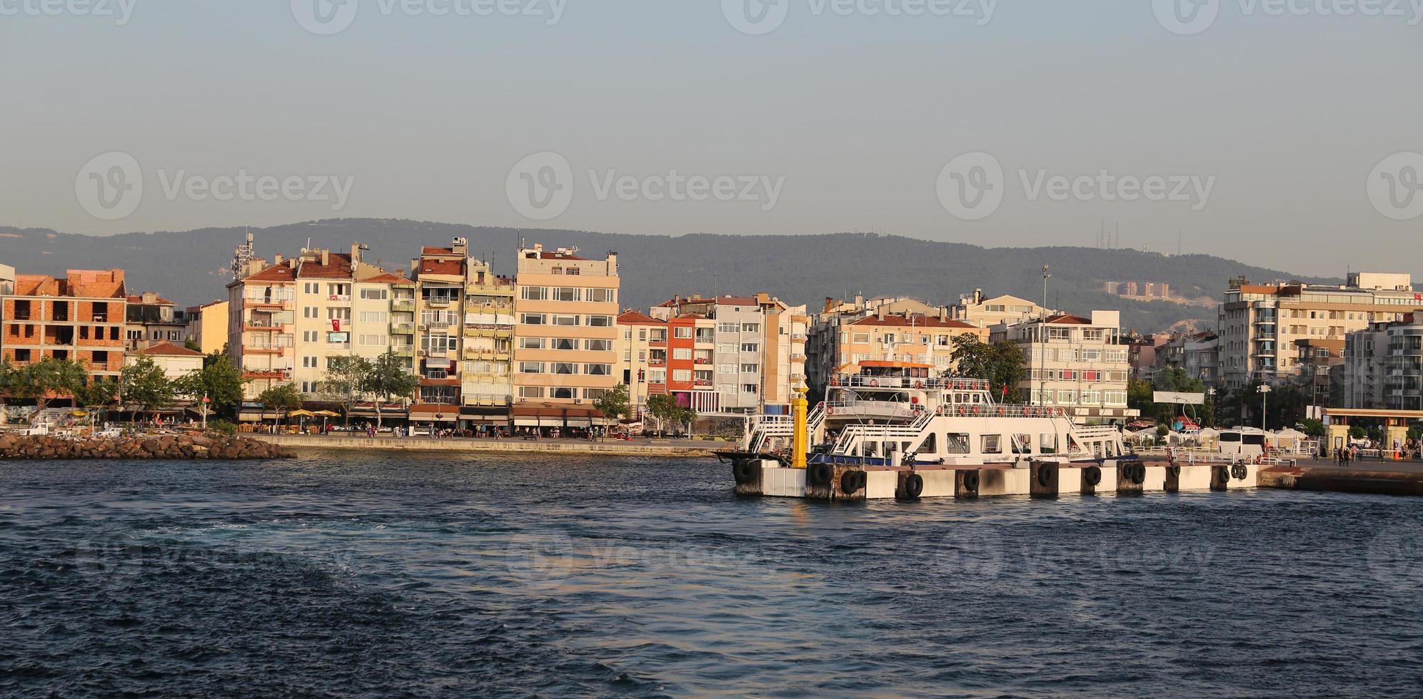 Canakkale città in Turchia foto