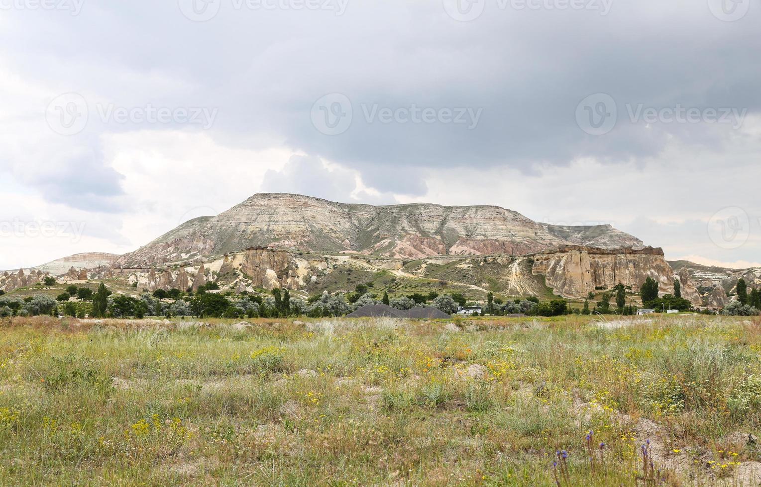 vista della Cappadocia in Turchia foto