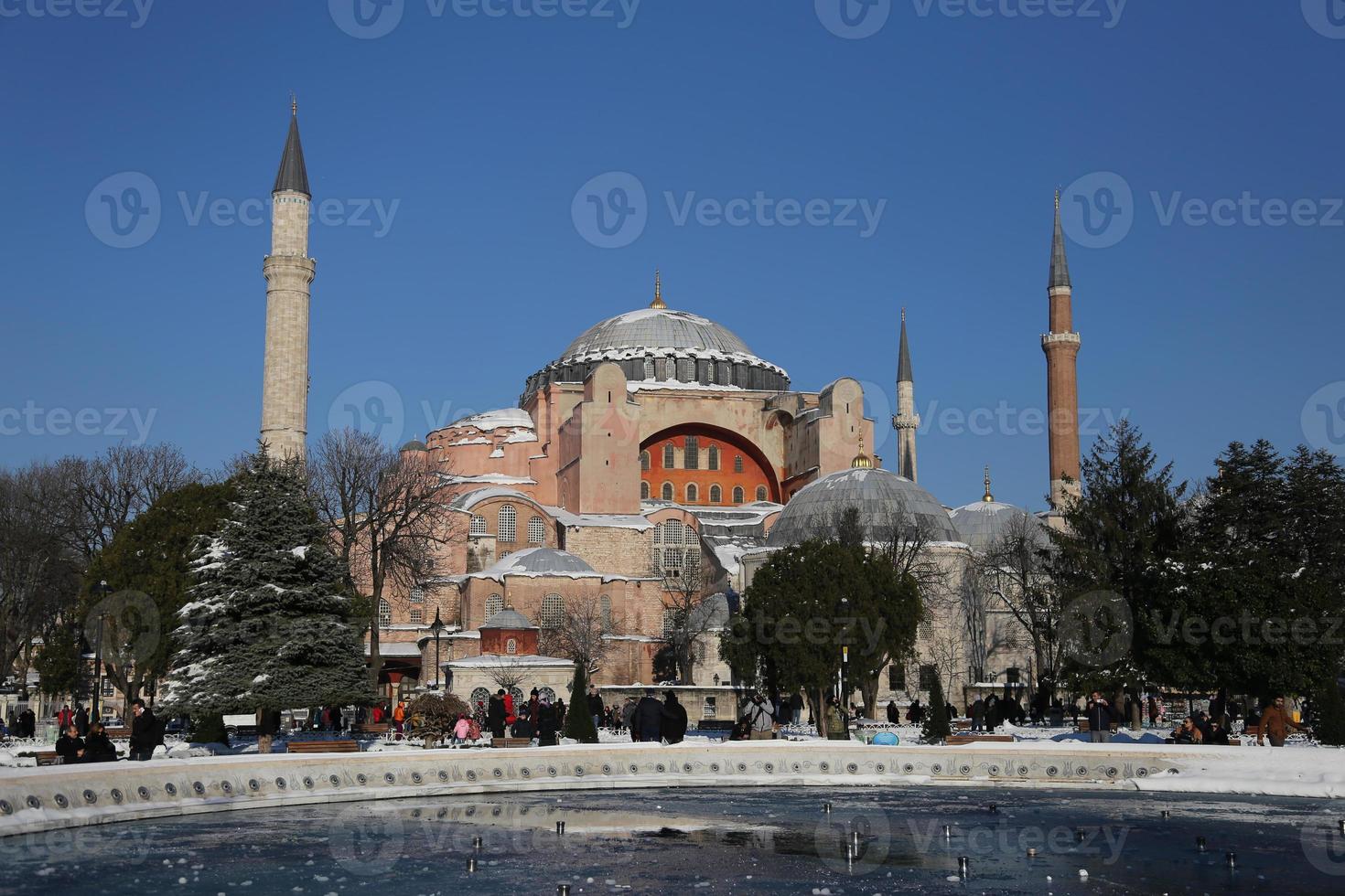 museo di hagia sophia nella città di istanbul, in turchia foto