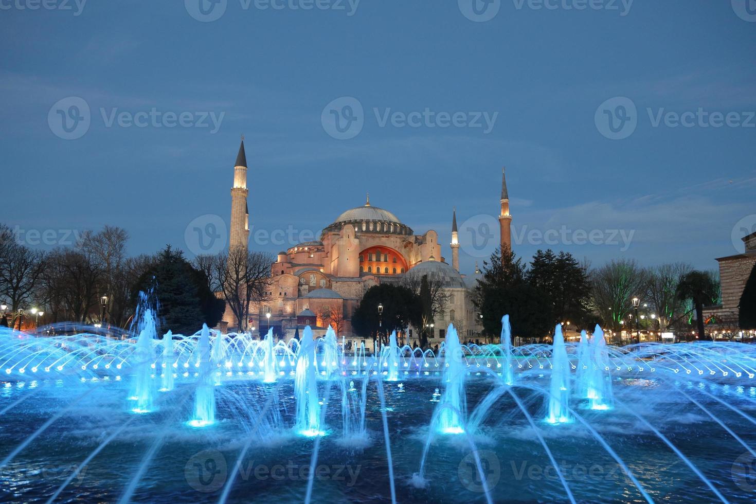 hagia sophia museum di istanbul foto