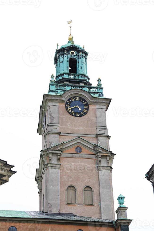 storkyrkan, cattedrale di st nicholas a stoccolma, svezia foto