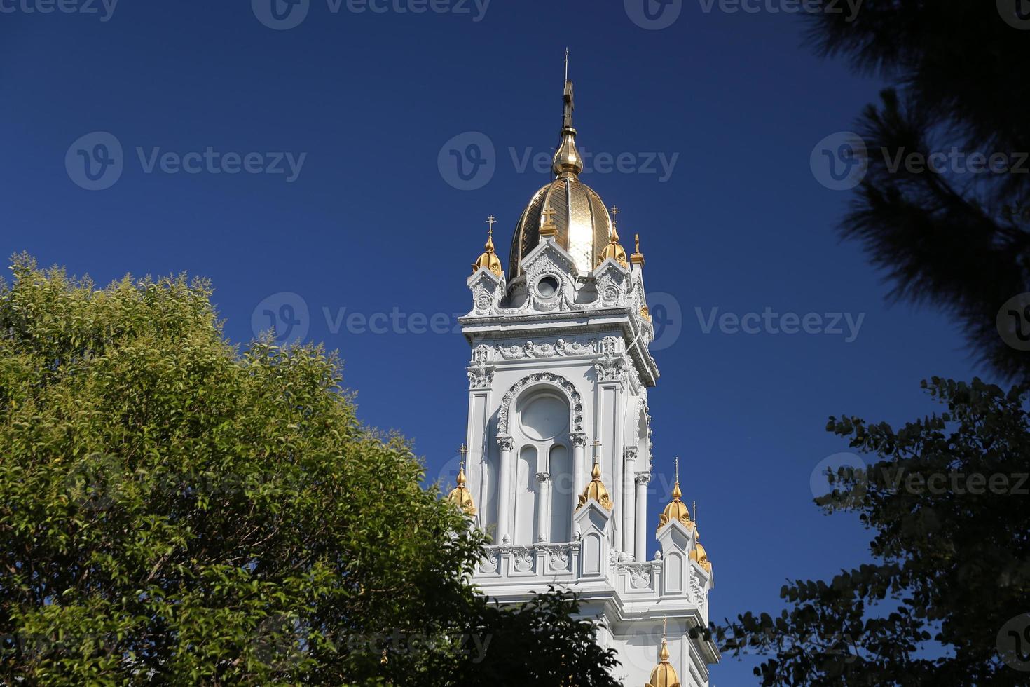 bulgaro st. stephen chiesa a istanbul, turchia foto