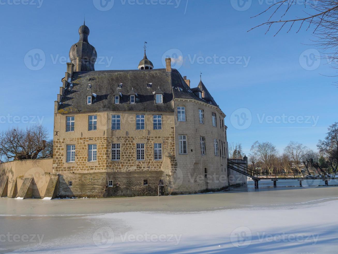 orario invernale in un castello in germania foto