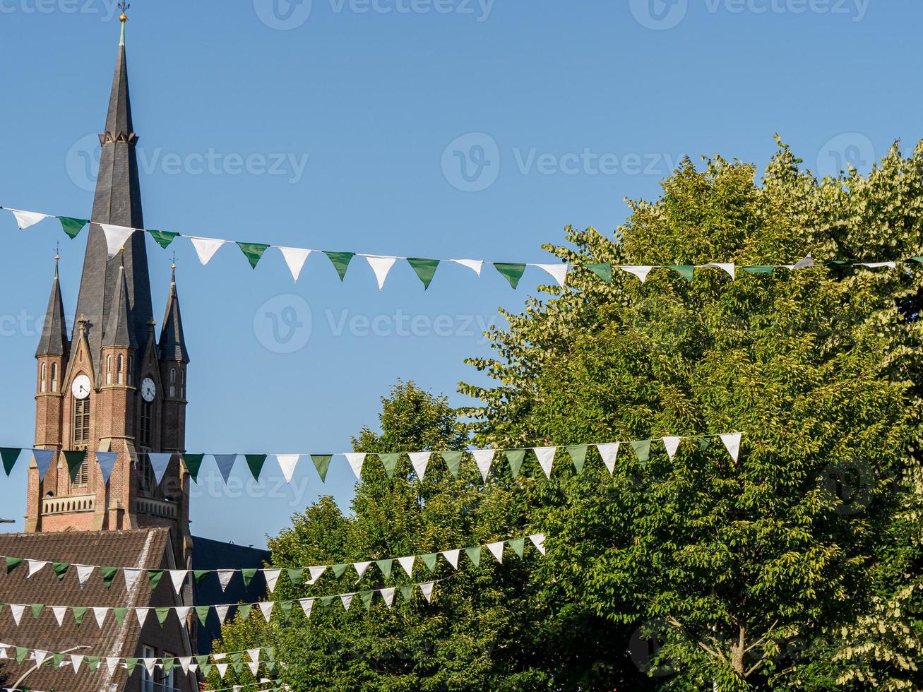 la chiesa di Weseke in Westfalia foto