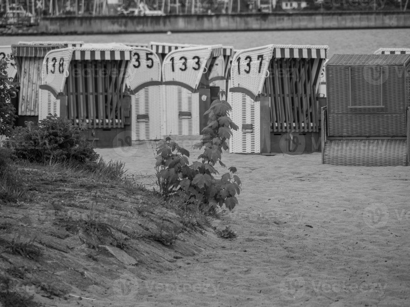 eckernfoerde città sul mar baltico foto