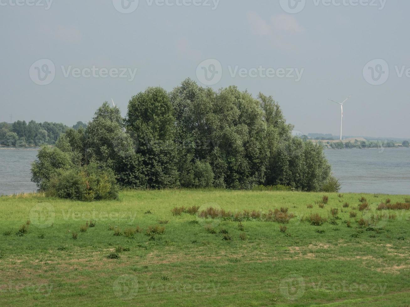 xanten e il fiume Reno foto