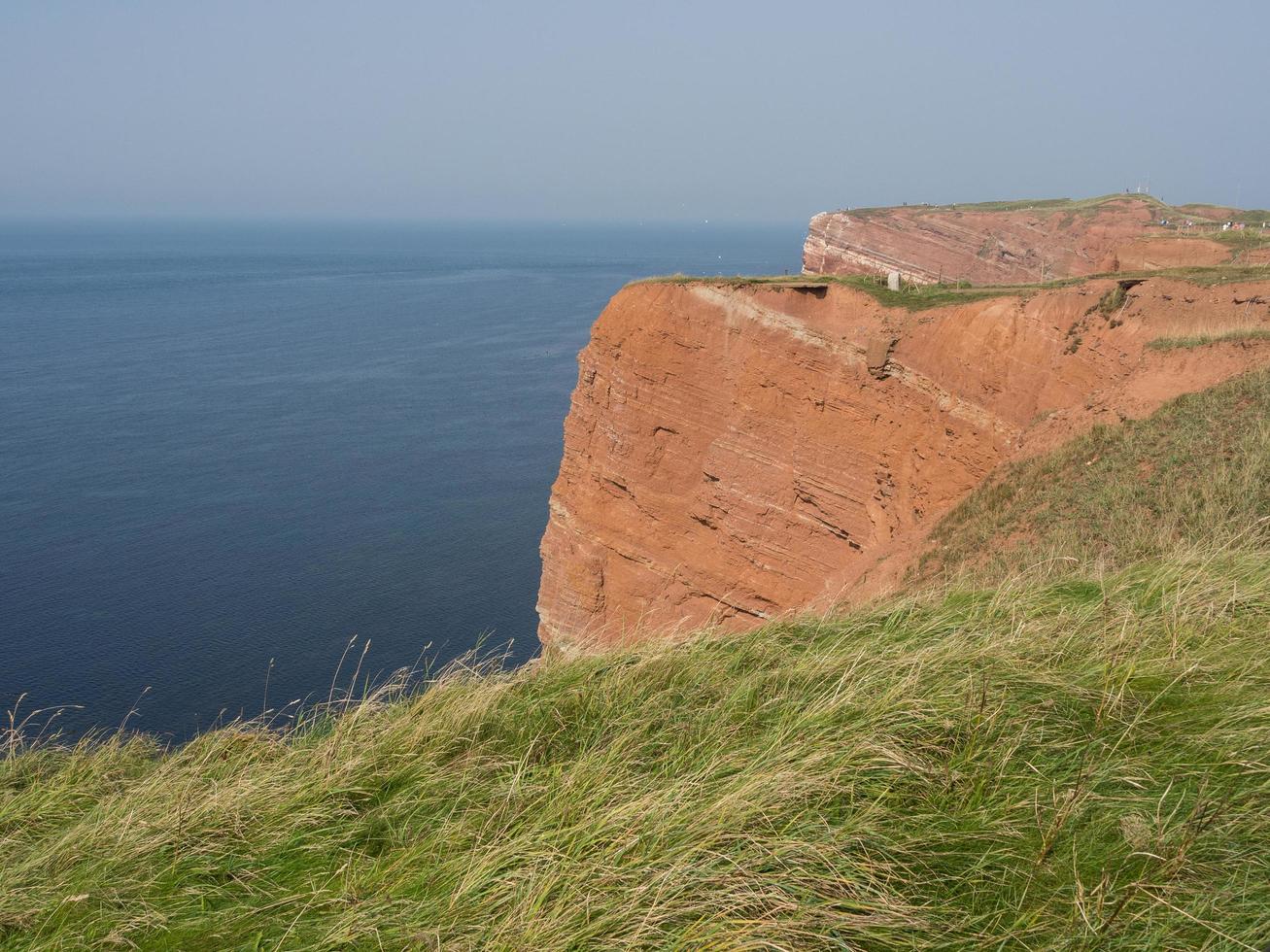 isola di Helgoland nel mare del nord foto