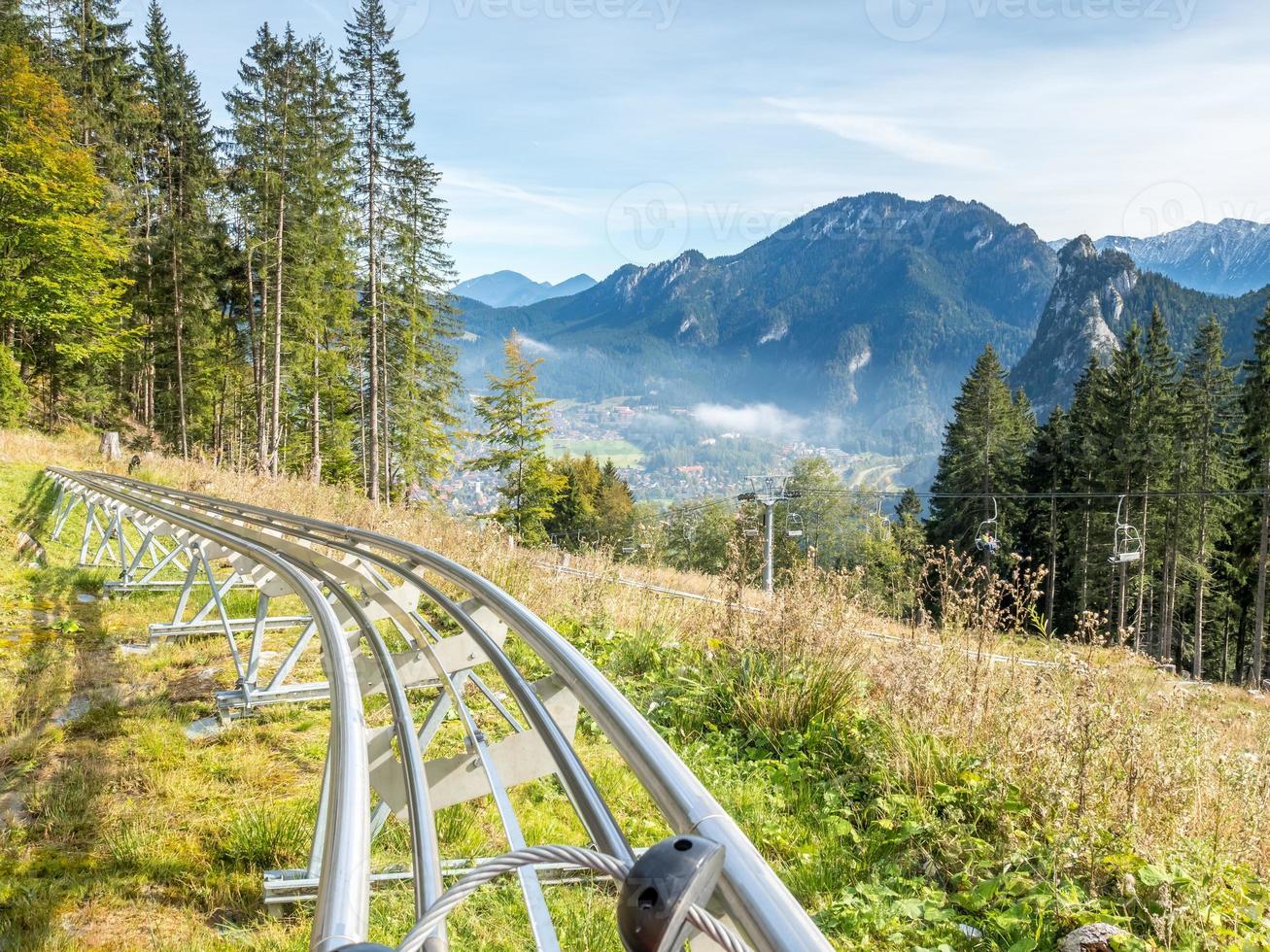 montagne russe a kolbensattel foto