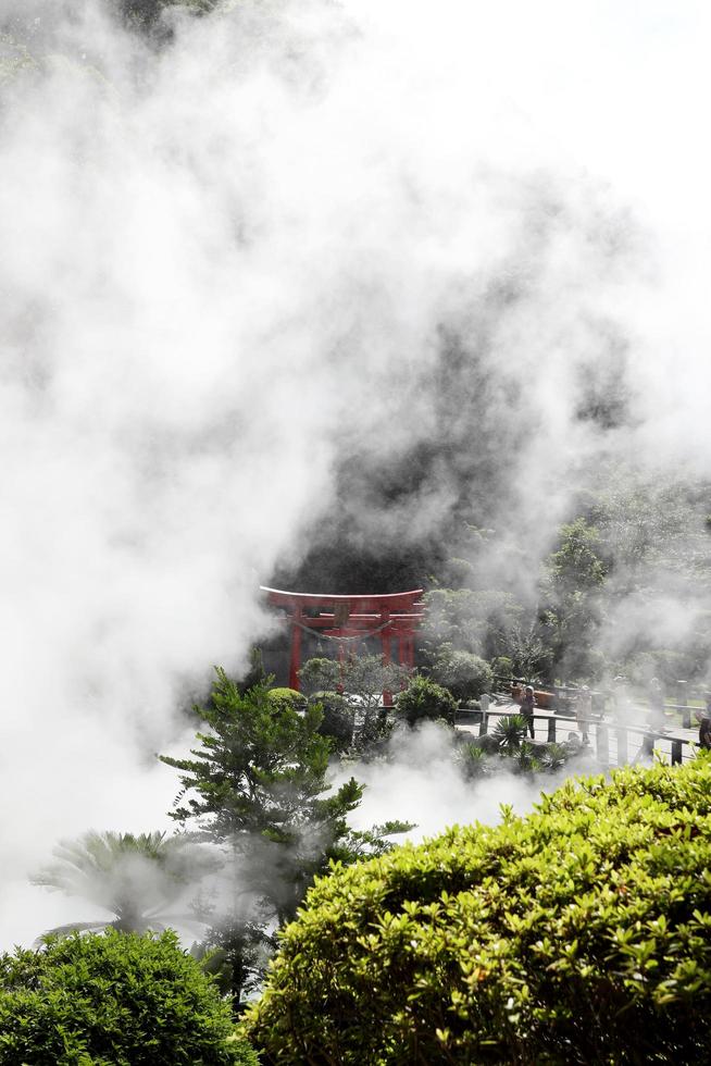 jigoku meguri delle sorgenti termali foto