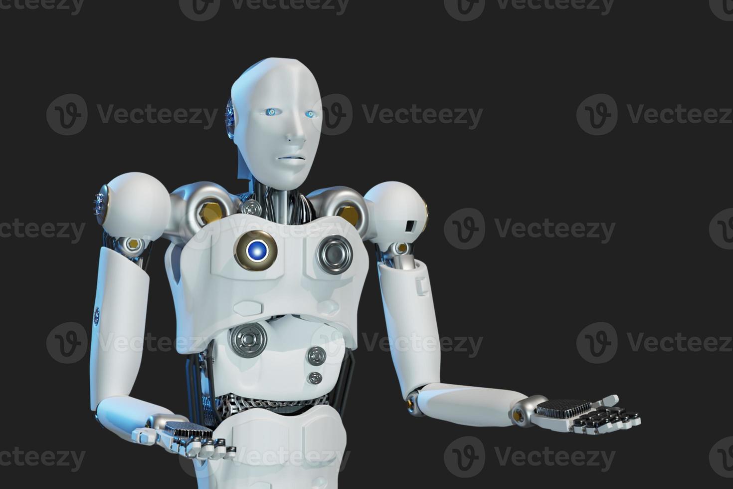 robot metaverse vr avatar realtà gioco realtà virtuale di persone blockchain tecnologia investimento, stile di vita aziendale realtà virtuale vr mondo connessione cyber avatar metaverse persone 2022 rendering 3d foto