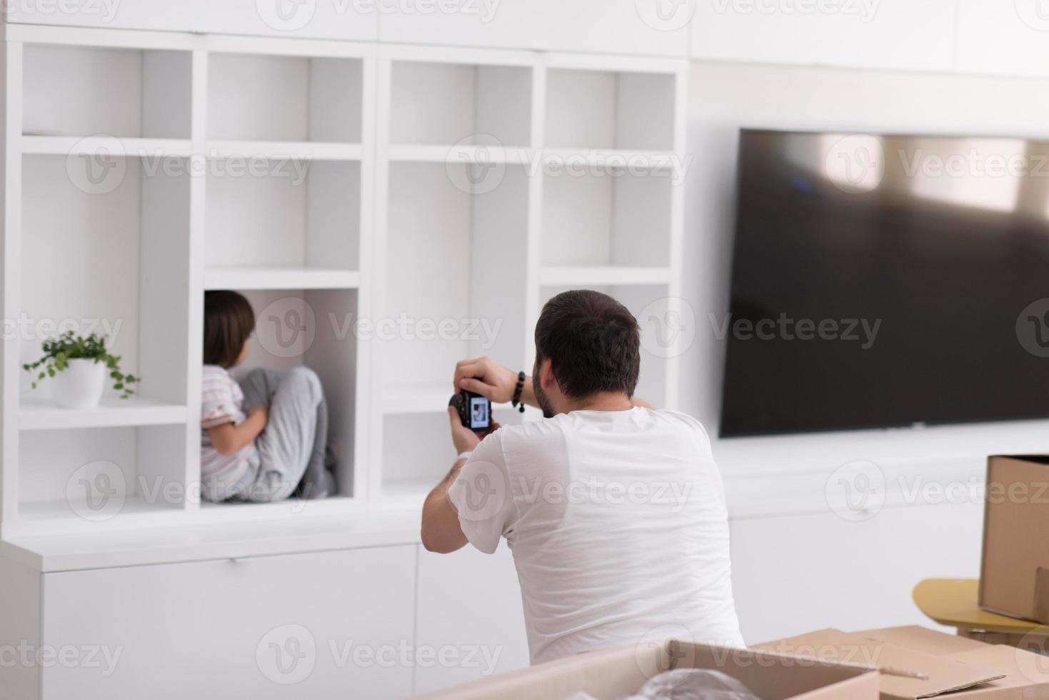 servizio fotografico con modella per bambini foto