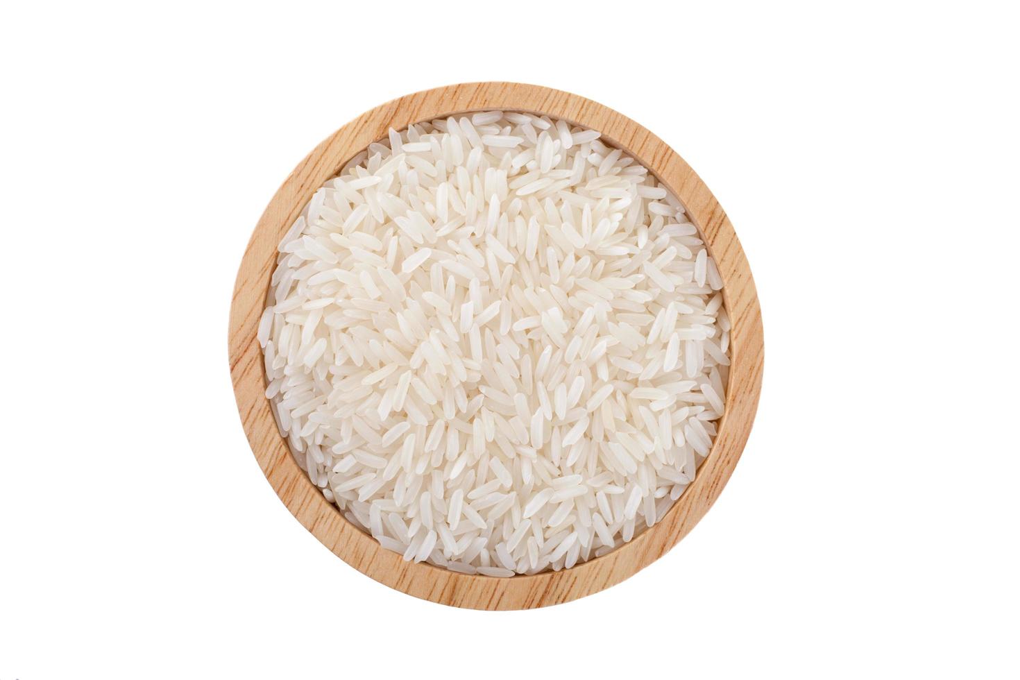 riso basmati in una ciotola foto