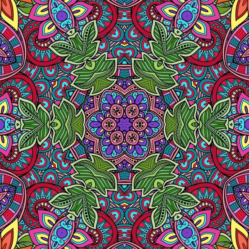 mandala colorato fiori modello boho simmetrico 36 foto