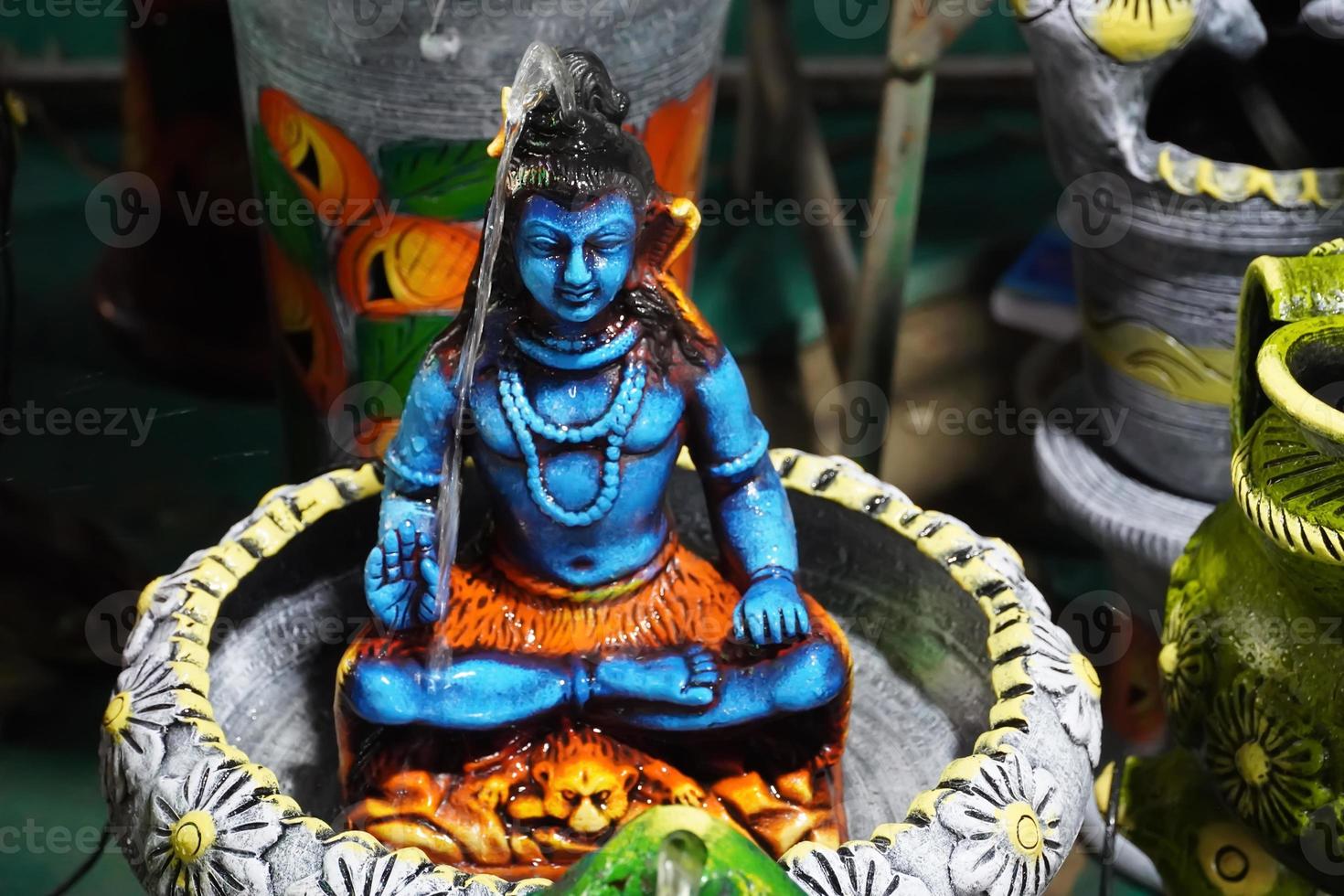 bella immagine del signore Shiva. foto