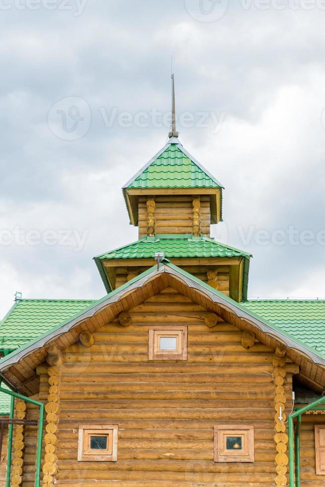casa di tronchi russa chiamata terem foto