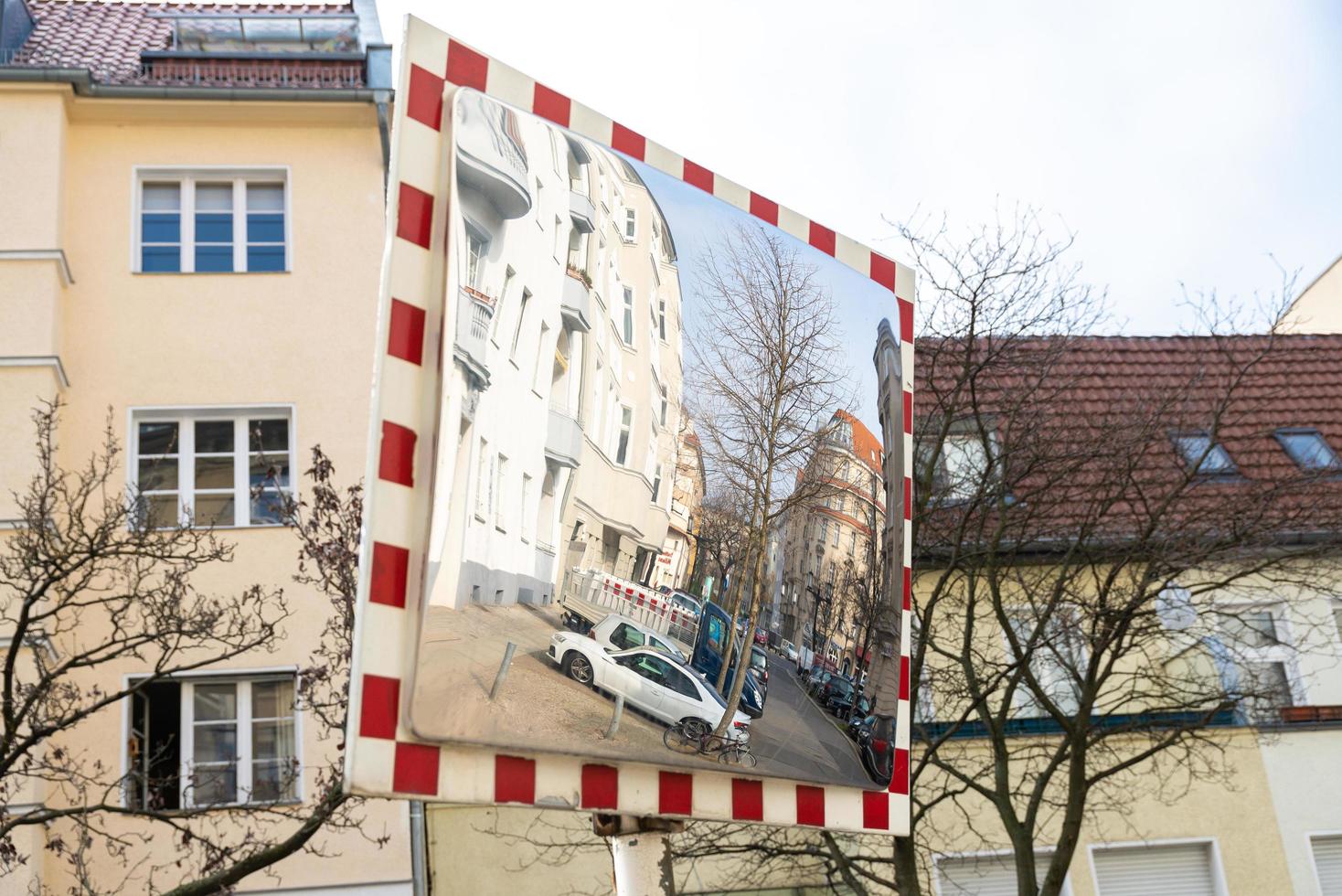 traffico specchi nel Berlino foto