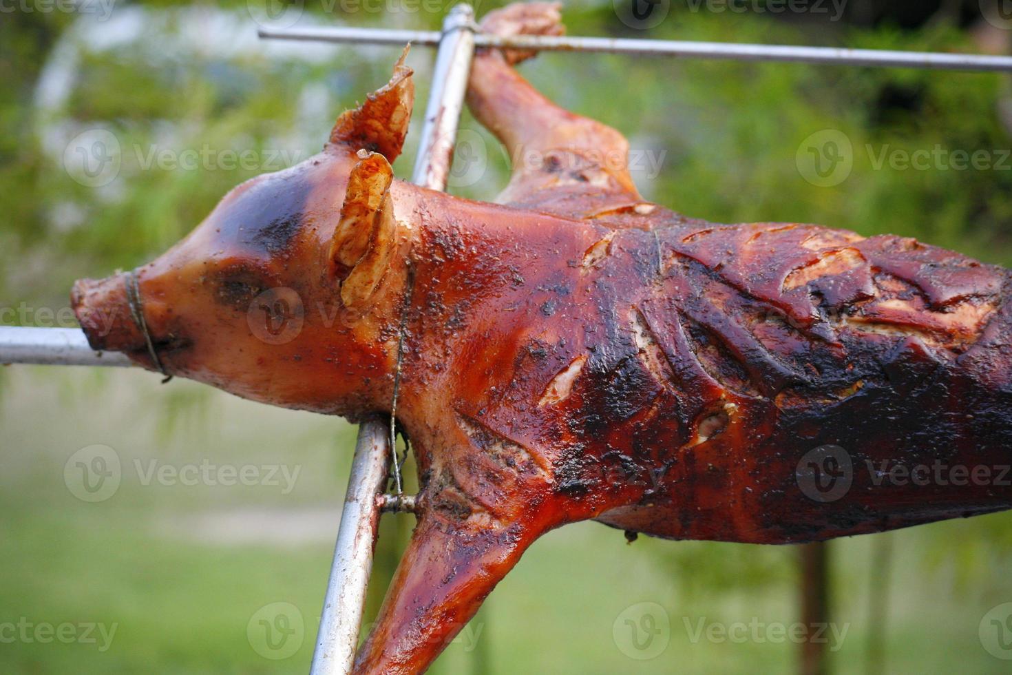 asiatico barbecue Maiale foto