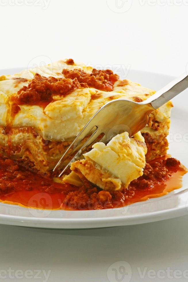 italiano cibo Lasagna foto