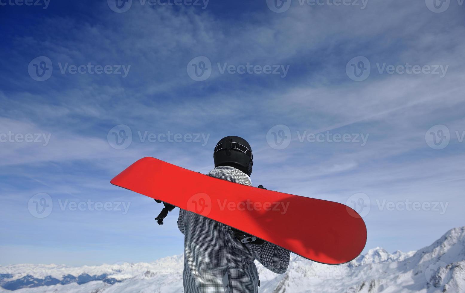 sciare ora nella stagione invernale foto