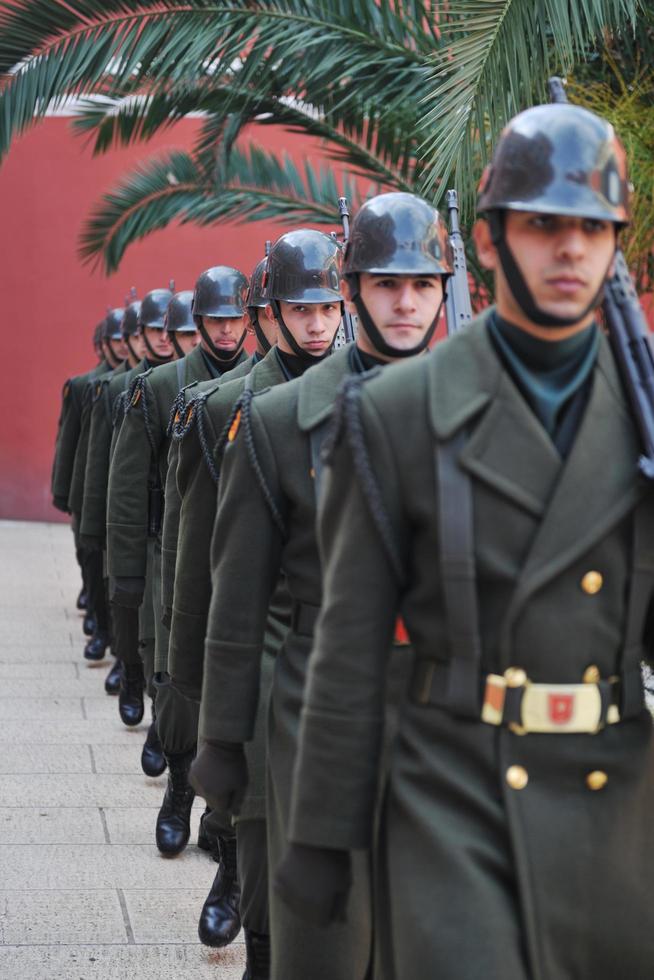 Istanbul, tacchino, 2022 - militare nel formazione foto