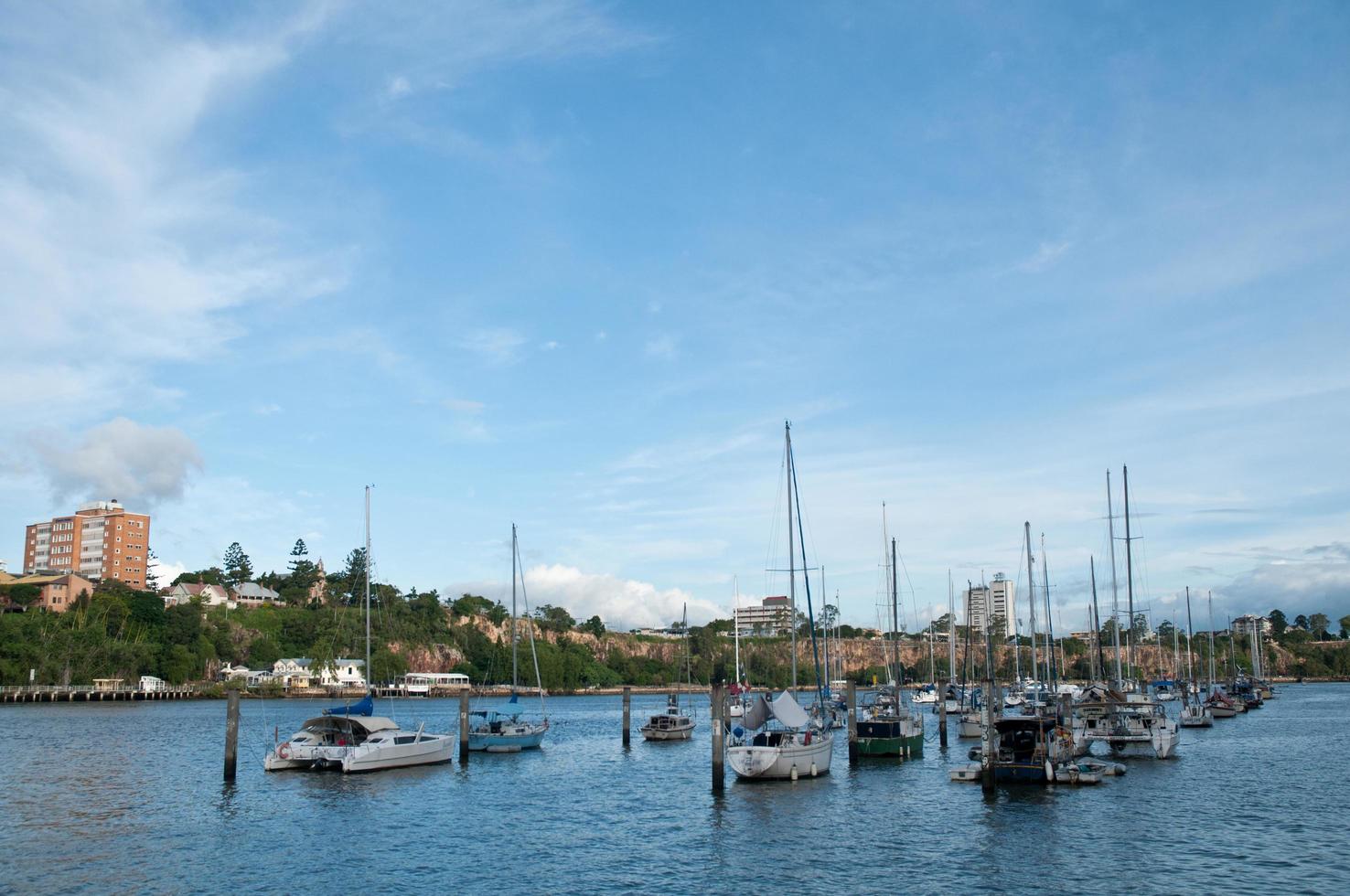 lusso yachts nel Brisbane baia foto