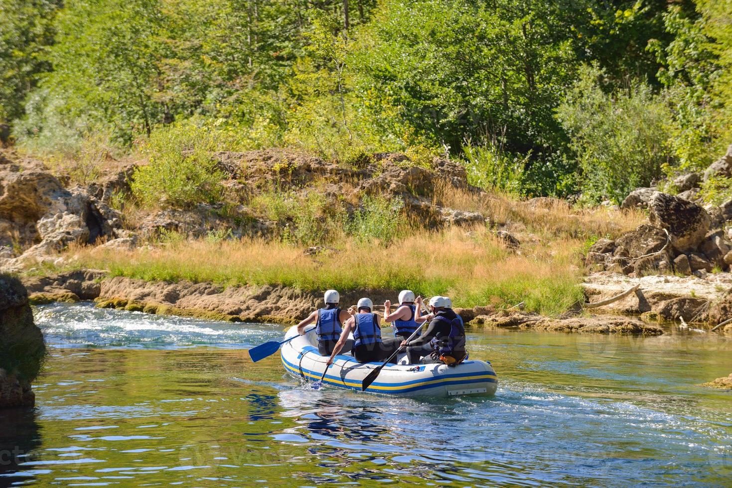 professionale rafting squadra foto